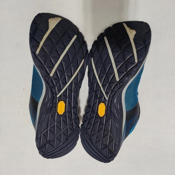 MERRELL Mag 5 Teal Blue Hiking Trail FlexConnect Vibram-Sole Men's Shoe Size 8 - Picture 7 of 10